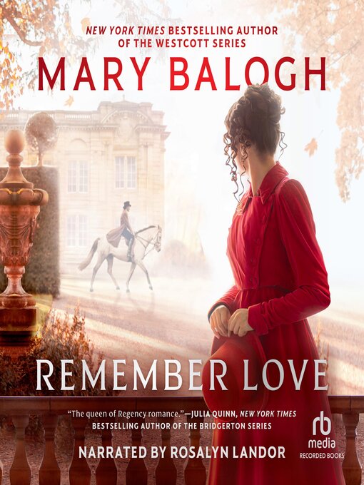 Title details for Remember Love by Mary Balogh - Available